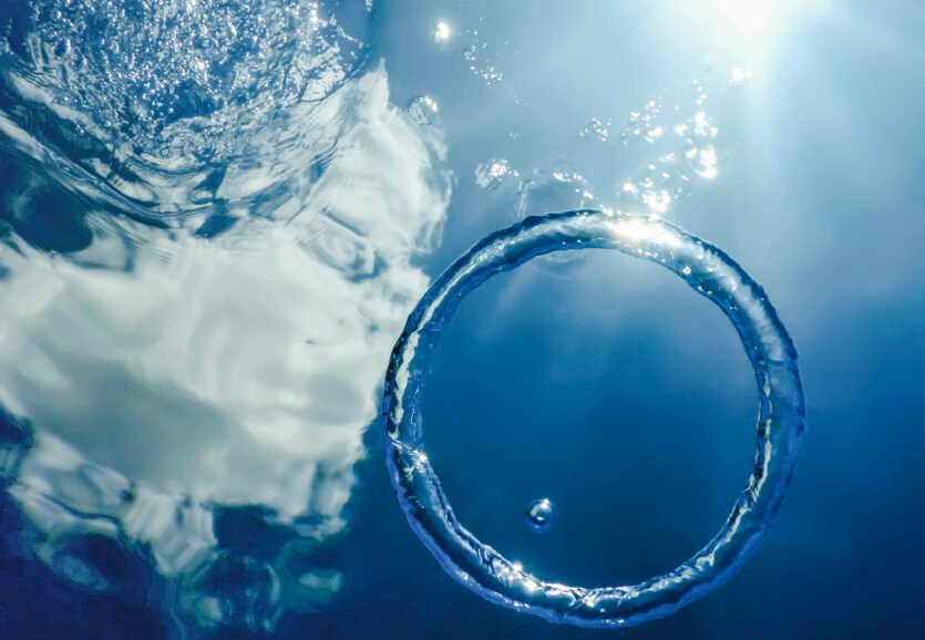 Bubble Ring Underwater, Ring Bubble.